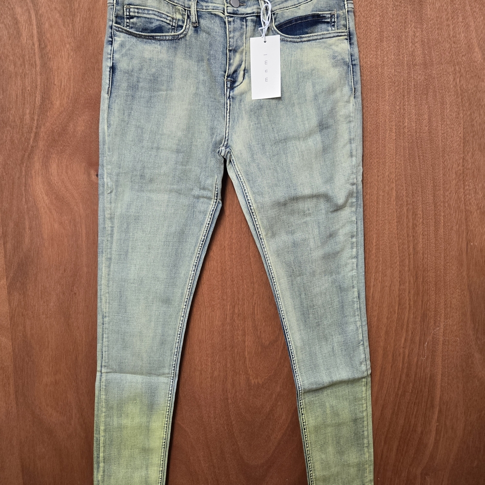 MNML Light Green-Blue Skinny Jeans 33X32
